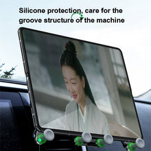 Load image into Gallery viewer, Oatsbasf Car Gravity Metal Bracket Scalable and Stable Mobile Phone Bracket Folding Screen Mobile Phone Exclusive Car Bracket, Folding Screen Outlet Black, Folding Screen Outlet Silver, Folding Screen Paste Black