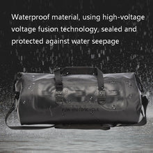 Load image into Gallery viewer, AFISHTOUR FM2031 40L Waterproof Travel Luggage Bag Large Capacity Motorcycle Rear Seat Bag, Yellow, Black