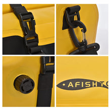 Load image into Gallery viewer, AFISHTOUR FM2031 40L Waterproof Travel Luggage Bag Large Capacity Motorcycle Rear Seat Bag, Yellow, Black