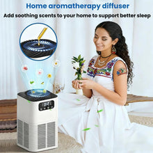 Load image into Gallery viewer, Desktop Aromatherapy Diffuser Negative Ion Odor Formaldehyde Removal Air Purifier, US Plug