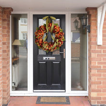 Load image into Gallery viewer, Hydrangea Wreath Door Hanging Artificial Flower Christmas Ornament, Size: 35cm, 30cm, 35cm
