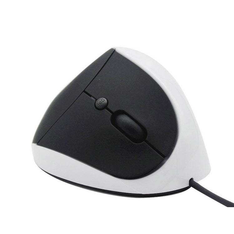 JSY-05 6 Keys Wired Vertical Mouse Ergonomics Brace Optical Mouse, White, Red, Purple, Blue, Black, Silver Gray