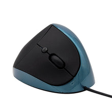 Load image into Gallery viewer, JSY-05 6 Keys Wired Vertical Mouse Ergonomics Brace Optical Mouse, White, Red, Purple, Blue, Black, Silver Gray