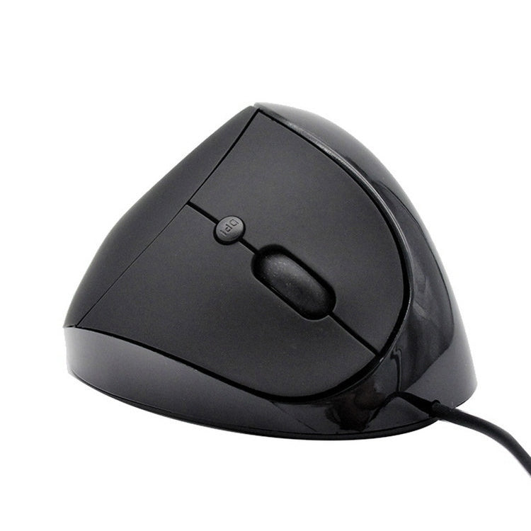 JSY-05 6 Keys Wired Vertical Mouse Ergonomics Brace Optical Mouse, White, Red, Purple, Blue, Black, Silver Gray
