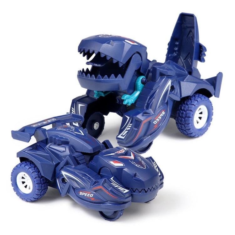 2 PCS Dinosaur Deformation Car Children Inertial Sliding Car Model Toy