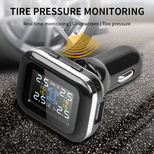 Load image into Gallery viewer, Q3 Mini Cigarette Lighter Car Wireless Tire Pressure Monitoring System TPMS Car Temperature Voltage Tire, Car Temperature Voltage Tire