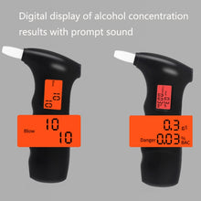 Load image into Gallery viewer, AT-65S Portable Blowing Alcohol Tester Fixed Drunk Digital Fine Tester, AT-65S
