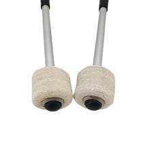 Load image into Gallery viewer, Percussion Accessories Wool Felt Stainless Steel Non-Slip Drumsticks Practice Playing Kick Drum Hammers, Drum Hammers