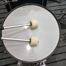 Load image into Gallery viewer, Percussion Accessories Wool Felt Stainless Steel Non-Slip Drumsticks Practice Playing Kick Drum Hammers, Drum Hammers