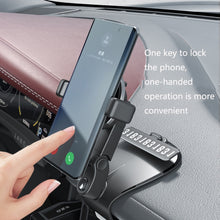 Load image into Gallery viewer, ZJ088 Car Mobile Phone Bracket Car Central Control Instrument Panel Rearview Mirror Multifunctional AR Navigation Bracket, Black, Pink, Green