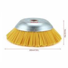 Load image into Gallery viewer, 8 Inch Nylon Wire Weeding Machine Head Bowl Type Weeding Brush, 8 Inch Weeding Brush