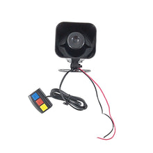 Load image into Gallery viewer, Three Voice Square Alarm Speaker 12V 30W Car Motorcycle Speaker
