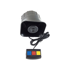 Load image into Gallery viewer, Three Voice Square Alarm Speaker 12V 30W Car Motorcycle Speaker