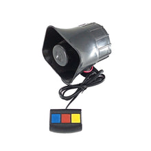 Load image into Gallery viewer, Three Voice Square Alarm Speaker 12V 30W Car Motorcycle Speaker