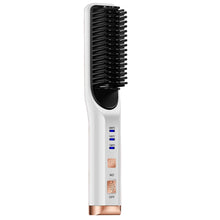 Load image into Gallery viewer, 2 In 1 Curling And Straightening Dual-Use Mini Multi-Function Hair Straightener, Colour :, White, Red, Pink, Black, Blue, Purple