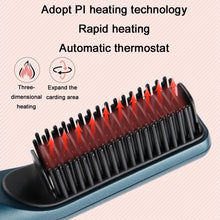 Load image into Gallery viewer, 2 In 1 Curling And Straightening Dual-Use Mini Multi-Function Hair Straightener, Colour :, White, Red, Pink, Black, Blue, Purple