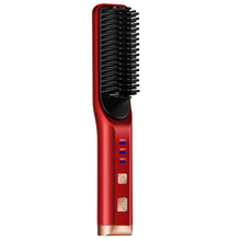 Load image into Gallery viewer, 2 In 1 Curling And Straightening Dual-Use Mini Multi-Function Hair Straightener, Colour :, White, Red, Pink, Black, Blue, Purple