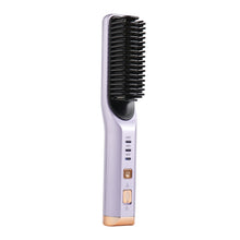 Load image into Gallery viewer, 2 In 1 Curling And Straightening Dual-Use Mini Multi-Function Hair Straightener, Colour :, White, Red, Pink, Black, Blue, Purple