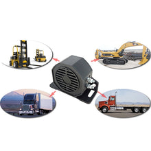 Load image into Gallery viewer, 12-48V Car Forklift Truck Truck Excavator Reversing Horn Waterproof Dripping Sound Horn, 12-48V Truck Excavator