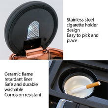 Load image into Gallery viewer, Car Ashtray Mini With Lamp And Cover Car Ashtray