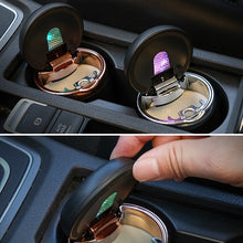 Load image into Gallery viewer, Car Ashtray Mini With Lamp And Cover Car Ashtray