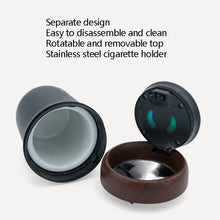 Load image into Gallery viewer, N17D Car Ashtray Arc Spot Tobacco With Lamp and Cover Car Ashtray