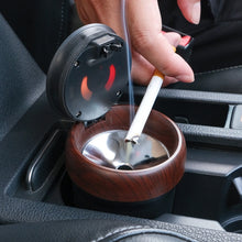 Load image into Gallery viewer, N17D Car Ashtray Arc Spot Tobacco With Lamp and Cover Car Ashtray