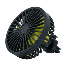 Load image into Gallery viewer, Car USB Air Mouth Balm Fan with Colored Breathing Light