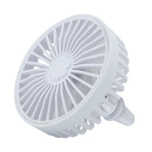 Load image into Gallery viewer, Car USB Air Mouth Balm Fan with Colored Breathing Light