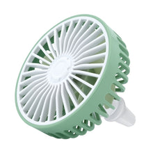 Load image into Gallery viewer, Car USB Air Mouth Balm Fan with Colored Breathing Light
