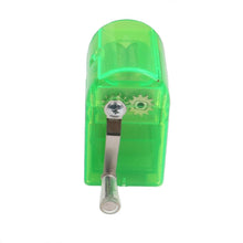 Load image into Gallery viewer, MYQ-053 Hand-cranked Cigarette Grinder Cigarette Puller Plastic Drawer Grinder, Red, Green, Black, Blue