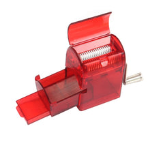 Load image into Gallery viewer, MYQ-053 Hand-cranked Cigarette Grinder Cigarette Puller Plastic Drawer Grinder, Red, Green, Black, Blue