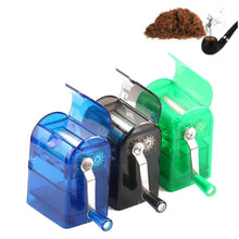 Load image into Gallery viewer, MYQ-053 Hand-cranked Cigarette Grinder Cigarette Puller Plastic Drawer Grinder, Red, Green, Black, Blue