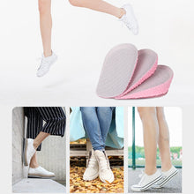 Load image into Gallery viewer, Self-Adhesive Inner Heightening Half Pad Sweat-Absorbent Breathable Shock-Absorbing Heel Casual Sports Insole, 1.5cm, 2.5cm, 3.5cm