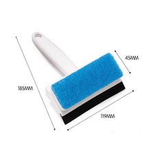Load image into Gallery viewer, 2 In 1 Window Glass Cleaning Brush Dust Collecting Window Brush Cleaning Wiper