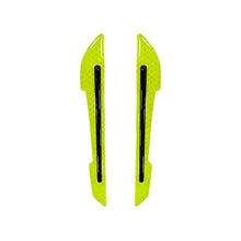 Load image into Gallery viewer, 4 Sets Car Reflective Sticker Door Border Anti-Collision Strip Leaf Board Personality Rear View Mirror Warning Sticker, Red, Yellow, White, Green, Blue