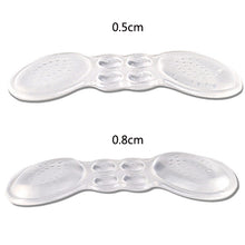 Load image into Gallery viewer, 5 Pairs Soft And Abrasion-Resistant GEL Heel Stickers High-Heeled Laces Sticky Invisible Transparent Anti-Drop Heel Stickers, Thin Section-Transparent, Thick Section-Transparent
