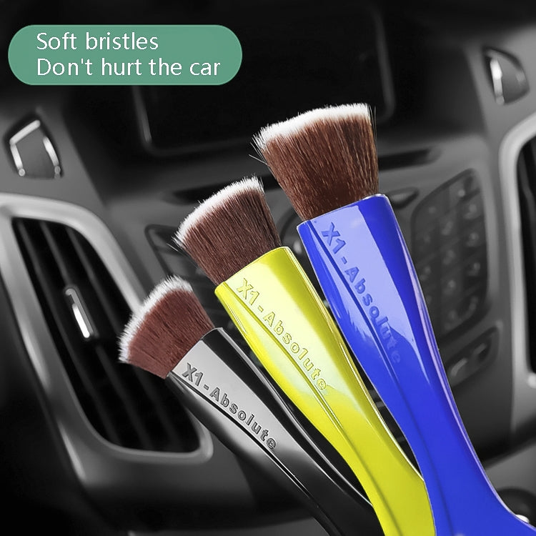 Car Air-Conditioned Air Outlet Cleaning Brush Car Interior Cleaning Tool Dust  Soft Hair Brush, Soft Hair Brush