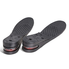 Load image into Gallery viewer, 032 Adjust Inner Height Insole Free Size Cutable Insole, Colour: Black 2 Layers (about 4cm), Black Single Layer (about 2.5cm), Black 2 Layers (about 4cm), Black 3 Layers (about 5.5cm), Black 4 Layers (about 7cm), Black 5 Layers(about 8.5cm)