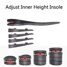 Load image into Gallery viewer, 032 Adjust Inner Height Insole Free Size Cutable Insole, Colour: Black 2 Layers (about 4cm), Black Single Layer (about 2.5cm), Black 2 Layers (about 4cm), Black 3 Layers (about 5.5cm), Black 4 Layers (about 7cm), Black 5 Layers(about 8.5cm)