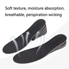 Load image into Gallery viewer, 032 Adjust Inner Height Insole Free Size Cutable Insole, Colour: Black 2 Layers (about 4cm), Black Single Layer (about 2.5cm), Black 2 Layers (about 4cm), Black 3 Layers (about 5.5cm), Black 4 Layers (about 7cm), Black 5 Layers(about 8.5cm)