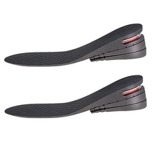 Load image into Gallery viewer, 032 Adjust Inner Height Insole Free Size Cutable Insole, Colour: Black 2 Layers (about 4cm), Black Single Layer (about 2.5cm), Black 2 Layers (about 4cm), Black 3 Layers (about 5.5cm), Black 4 Layers (about 7cm), Black 5 Layers(about 8.5cm)