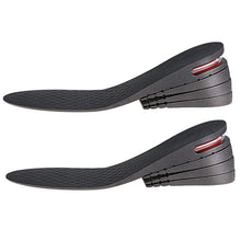 Load image into Gallery viewer, 032 Adjust Inner Height Insole Free Size Cutable Insole, Colour: Black 2 Layers (about 4cm), Black Single Layer (about 2.5cm), Black 2 Layers (about 4cm), Black 3 Layers (about 5.5cm), Black 4 Layers (about 7cm), Black 5 Layers(about 8.5cm)