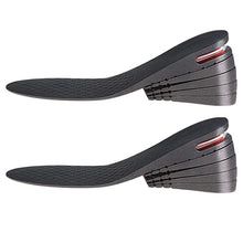 Load image into Gallery viewer, 032 Adjust Inner Height Insole Free Size Cutable Insole, Colour: Black 2 Layers (about 4cm), Black Single Layer (about 2.5cm), Black 2 Layers (about 4cm), Black 3 Layers (about 5.5cm), Black 4 Layers (about 7cm), Black 5 Layers(about 8.5cm)