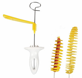 Tornado Potato Spiral Cutter Slicer Potato Chips Cooking Tools, Potato Spiral Cutter