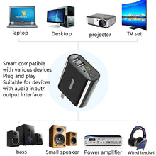 Load image into Gallery viewer, RAYEE K8 Bluetooth 5.0 Audio Receiver &amp; Transmitter 2 in 1 Adapter Support 2.1A Fast Charge U Disk, US Plug