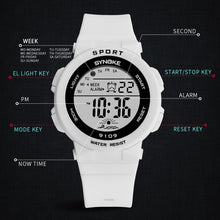 Load image into Gallery viewer, SYNOKE 9109 Student Multifunctional Waterproof Colorful Luminous Electronic Watch