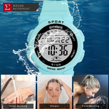 Load image into Gallery viewer, SYNOKE 9109 Student Multifunctional Waterproof Colorful Luminous Electronic Watch