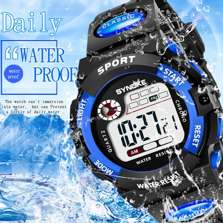 SYNOKE 99269 Children Sports Waterproof Digital Watch
