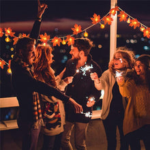 Load image into Gallery viewer, Maple Pumpkin Lantern String Lights Halloween Thanksgiving Garden Party Room Decoration Lights, 1.5m 10 LEDs, 3m 20 LEDs, 6m 40 LEDs